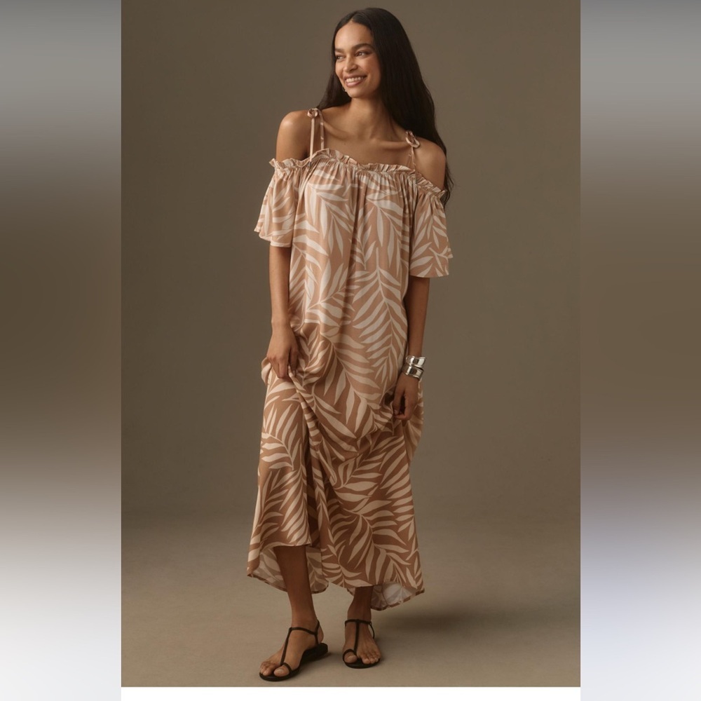 NWT Anthropologie Conditions Apply OS tropical dress SOLD OUT  !! 🌺🌸🌺